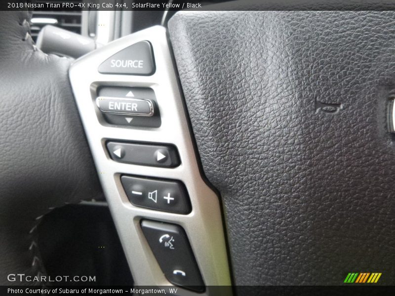 Controls of 2018 Titan PRO-4X King Cab 4x4