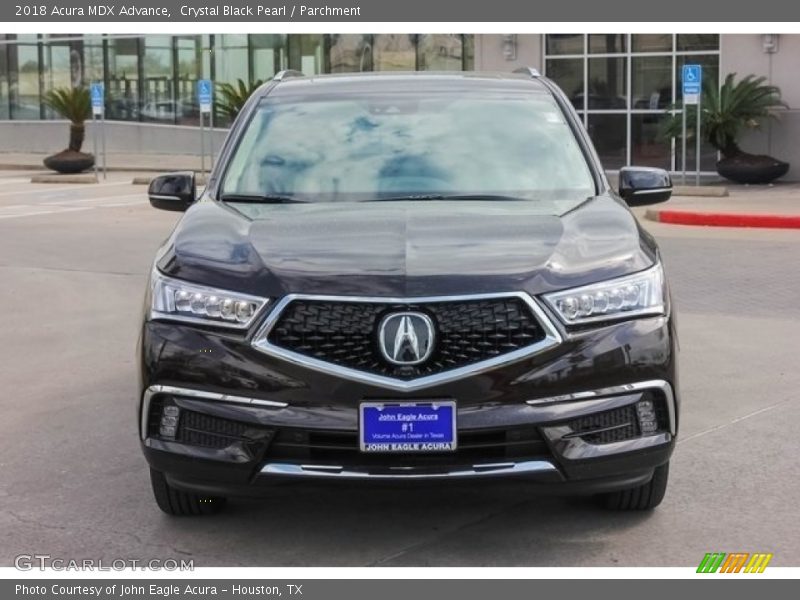 Crystal Black Pearl / Parchment 2018 Acura MDX Advance