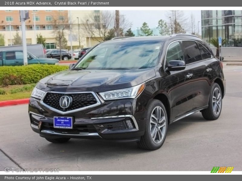 Crystal Black Pearl / Parchment 2018 Acura MDX Advance