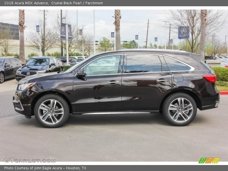 Crystal Black Pearl / Parchment 2018 Acura MDX Advance