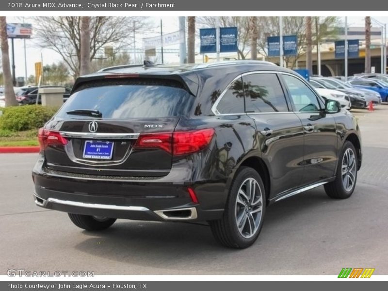 Crystal Black Pearl / Parchment 2018 Acura MDX Advance