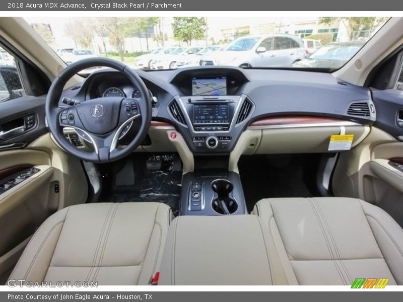 Crystal Black Pearl / Parchment 2018 Acura MDX Advance