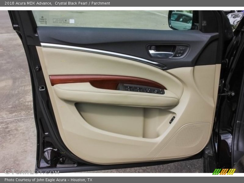 Crystal Black Pearl / Parchment 2018 Acura MDX Advance