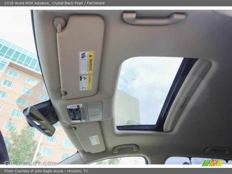 Crystal Black Pearl / Parchment 2018 Acura MDX Advance
