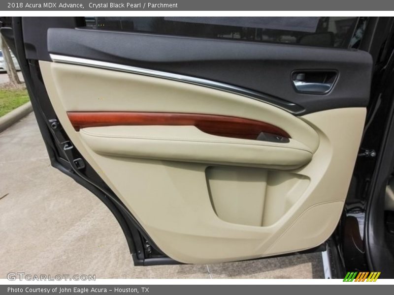 Crystal Black Pearl / Parchment 2018 Acura MDX Advance