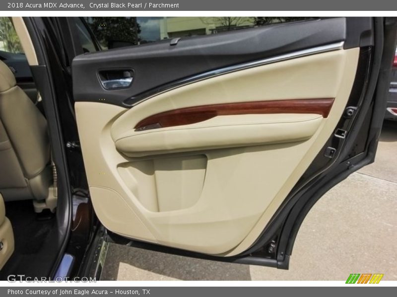 Crystal Black Pearl / Parchment 2018 Acura MDX Advance