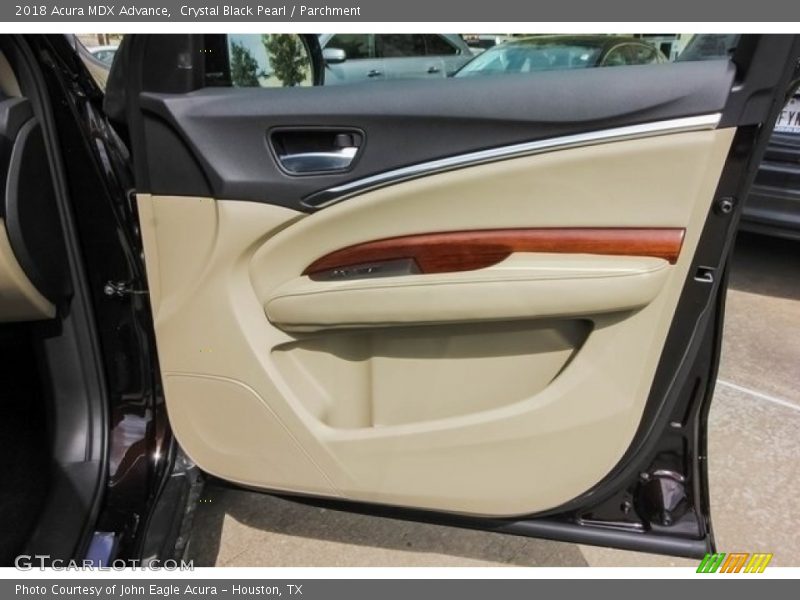 Crystal Black Pearl / Parchment 2018 Acura MDX Advance