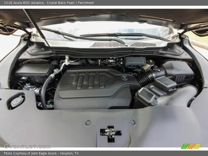 Crystal Black Pearl / Parchment 2018 Acura MDX Advance
