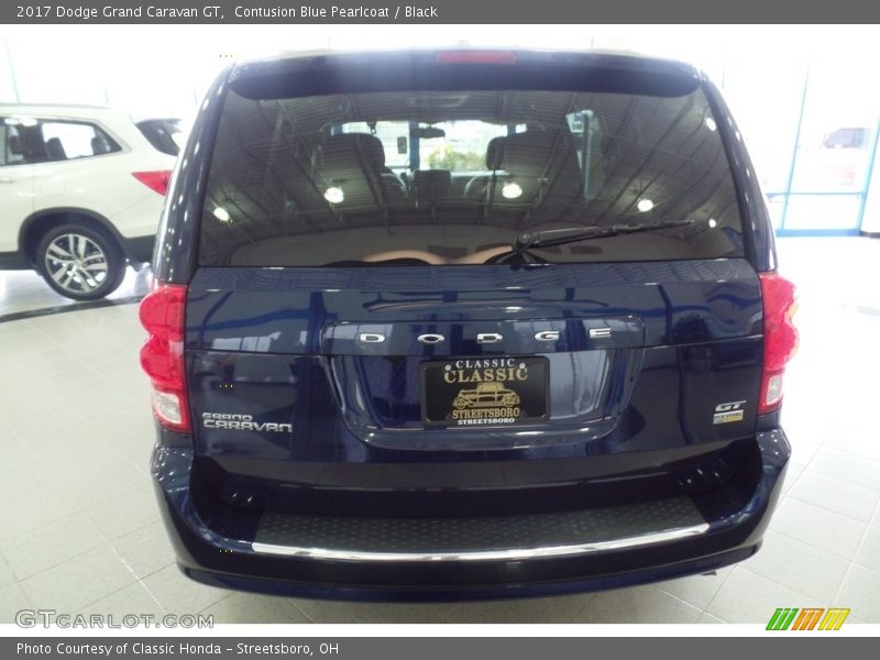 Contusion Blue Pearlcoat / Black 2017 Dodge Grand Caravan GT