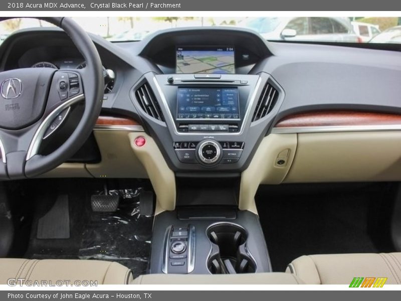 Crystal Black Pearl / Parchment 2018 Acura MDX Advance