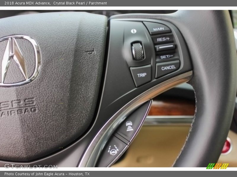 Crystal Black Pearl / Parchment 2018 Acura MDX Advance