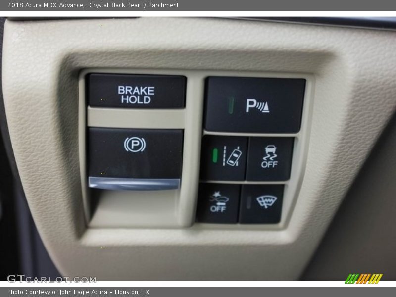Crystal Black Pearl / Parchment 2018 Acura MDX Advance