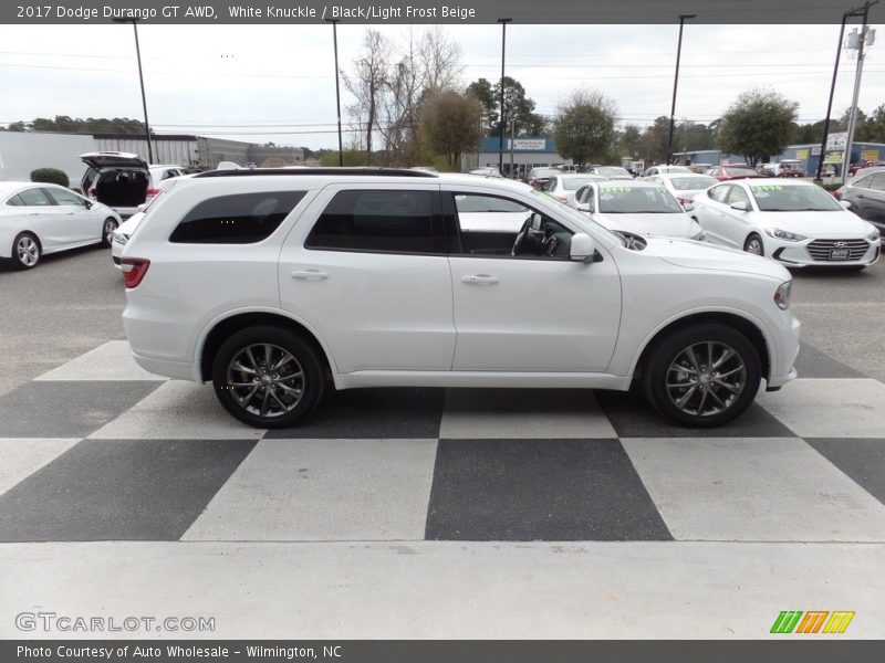 White Knuckle / Black/Light Frost Beige 2017 Dodge Durango GT AWD