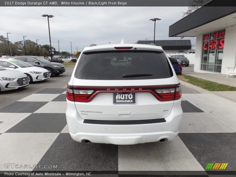 White Knuckle / Black/Light Frost Beige 2017 Dodge Durango GT AWD
