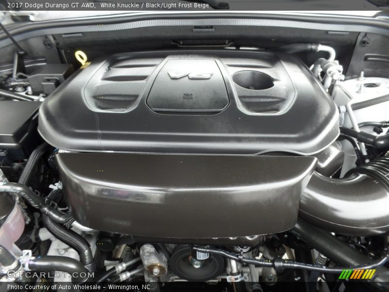 White Knuckle / Black/Light Frost Beige 2017 Dodge Durango GT AWD