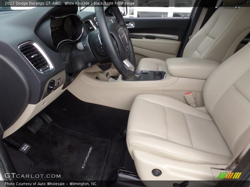 White Knuckle / Black/Light Frost Beige 2017 Dodge Durango GT AWD