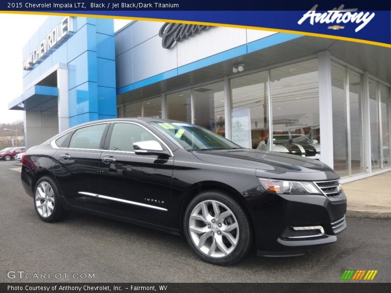 Black / Jet Black/Dark Titanium 2015 Chevrolet Impala LTZ