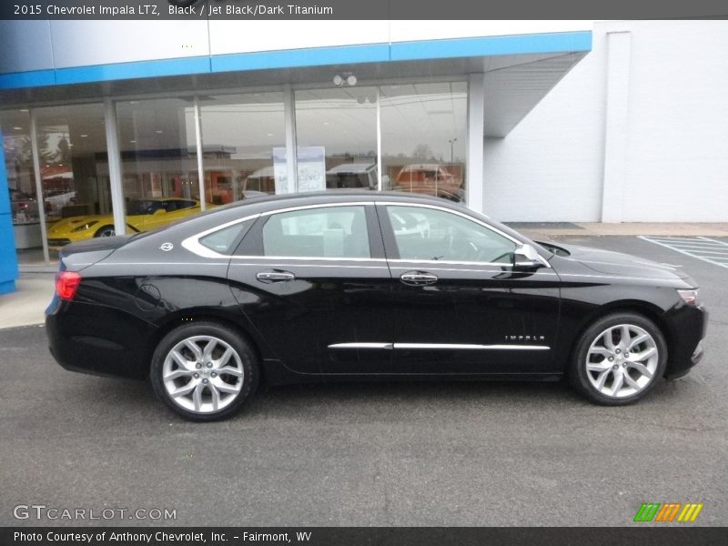 Black / Jet Black/Dark Titanium 2015 Chevrolet Impala LTZ