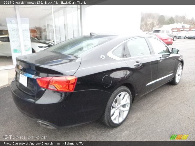 Black / Jet Black/Dark Titanium 2015 Chevrolet Impala LTZ