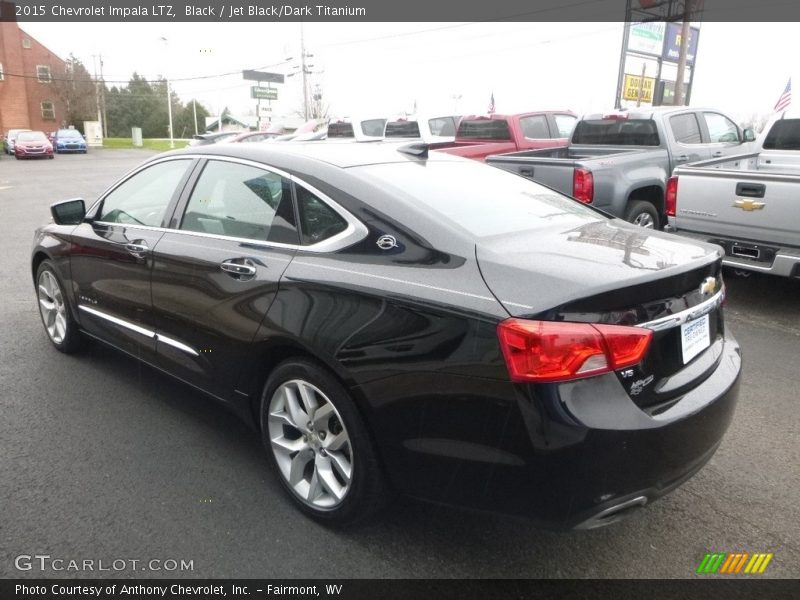 Black / Jet Black/Dark Titanium 2015 Chevrolet Impala LTZ