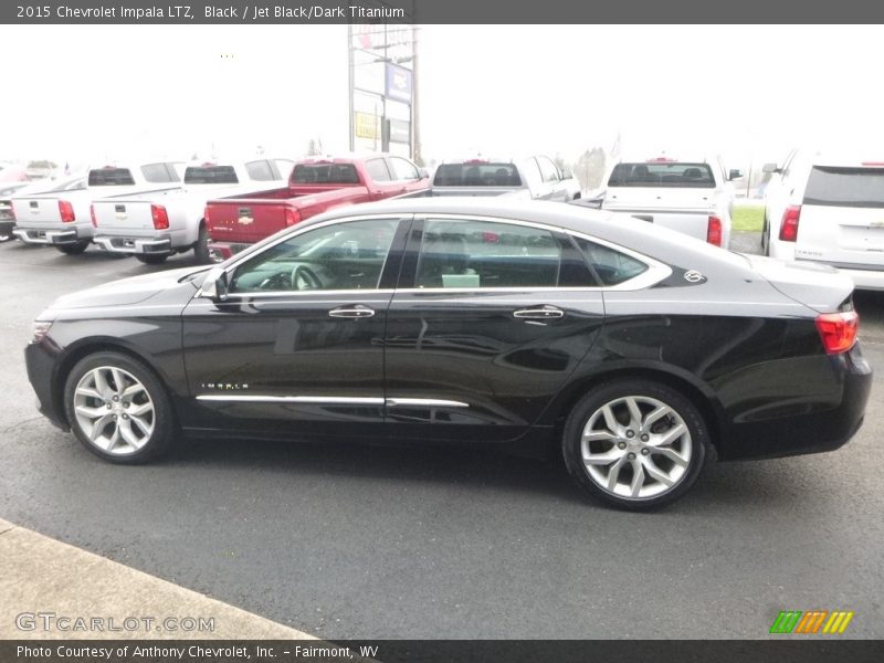 Black / Jet Black/Dark Titanium 2015 Chevrolet Impala LTZ
