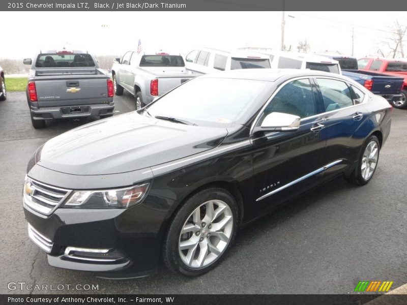 Black / Jet Black/Dark Titanium 2015 Chevrolet Impala LTZ