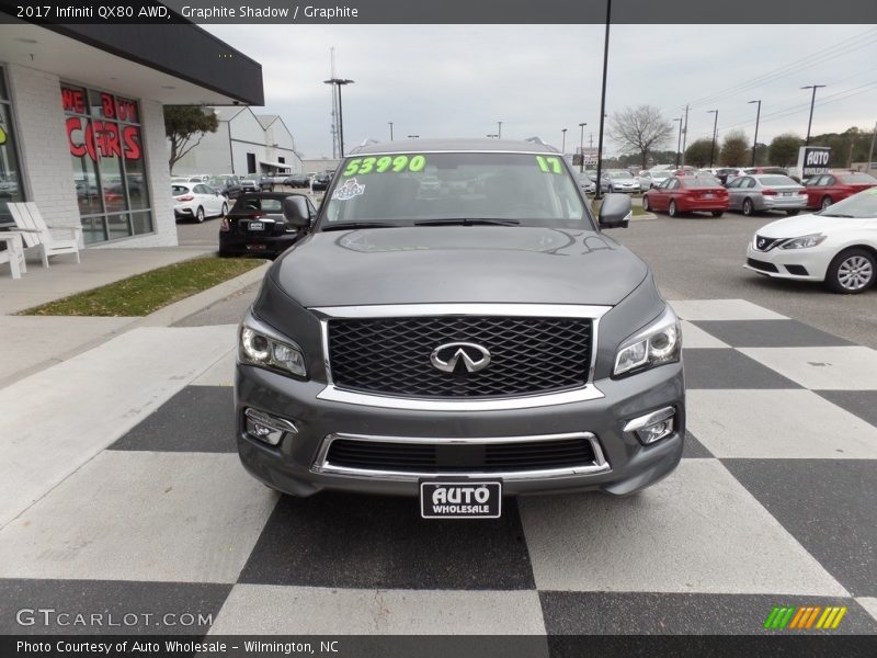 Graphite Shadow / Graphite 2017 Infiniti QX80 AWD