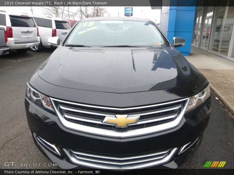 Black / Jet Black/Dark Titanium 2015 Chevrolet Impala LTZ