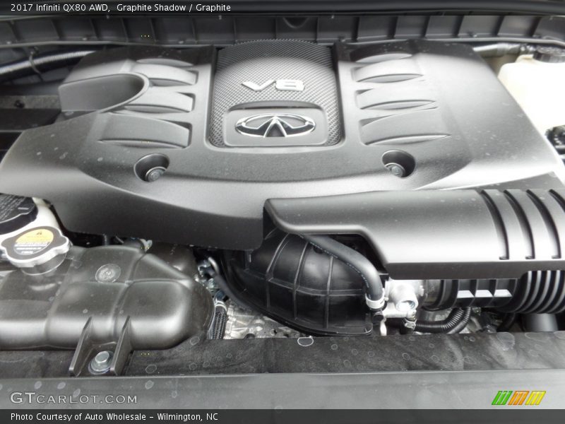 Graphite Shadow / Graphite 2017 Infiniti QX80 AWD