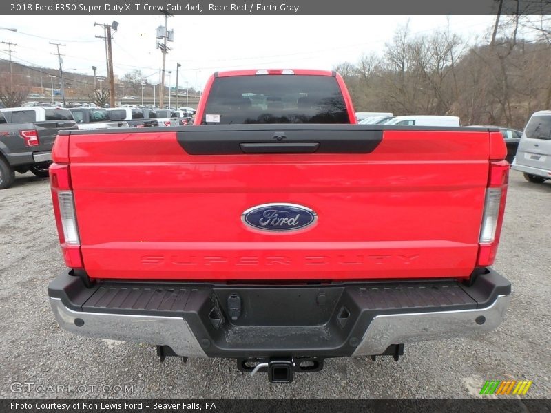Race Red / Earth Gray 2018 Ford F350 Super Duty XLT Crew Cab 4x4