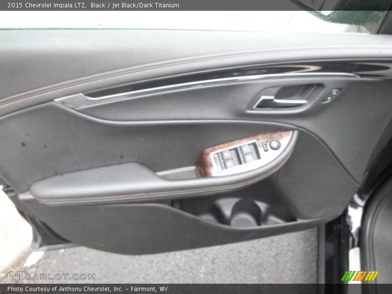 Black / Jet Black/Dark Titanium 2015 Chevrolet Impala LTZ