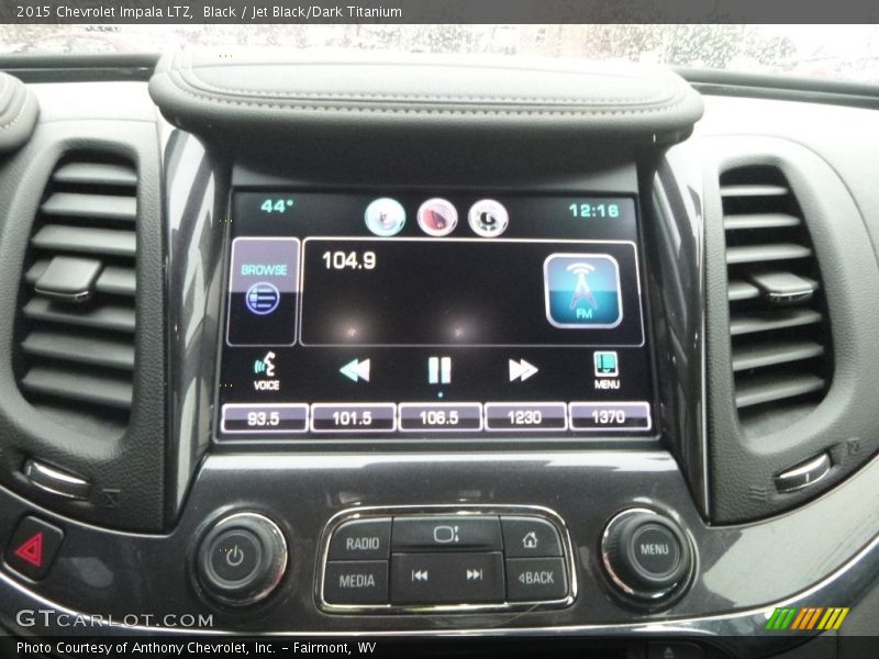 Black / Jet Black/Dark Titanium 2015 Chevrolet Impala LTZ