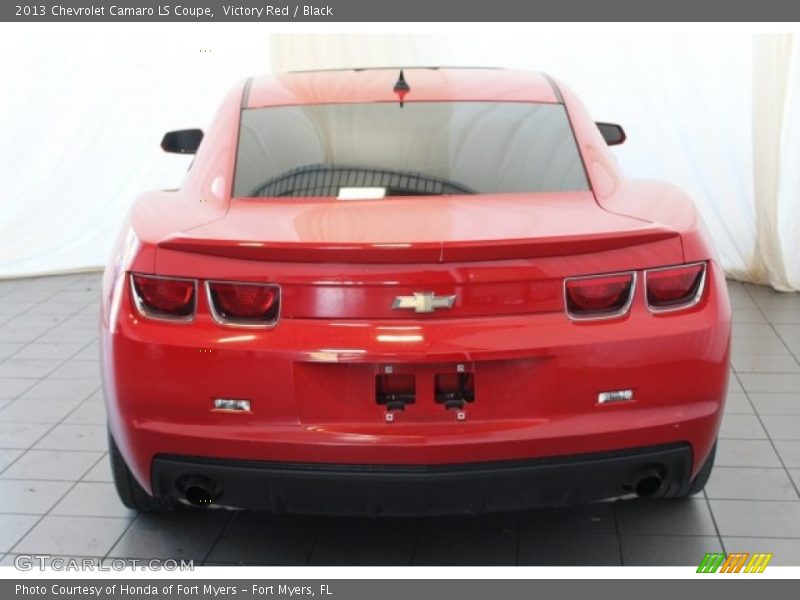 Victory Red / Black 2013 Chevrolet Camaro LS Coupe