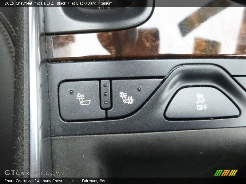 Black / Jet Black/Dark Titanium 2015 Chevrolet Impala LTZ