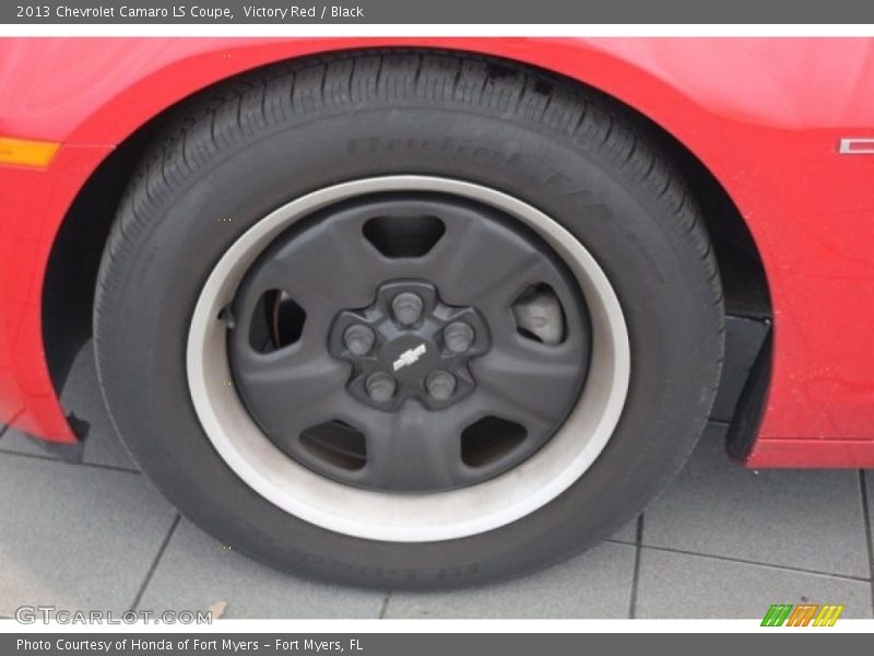 Victory Red / Black 2013 Chevrolet Camaro LS Coupe