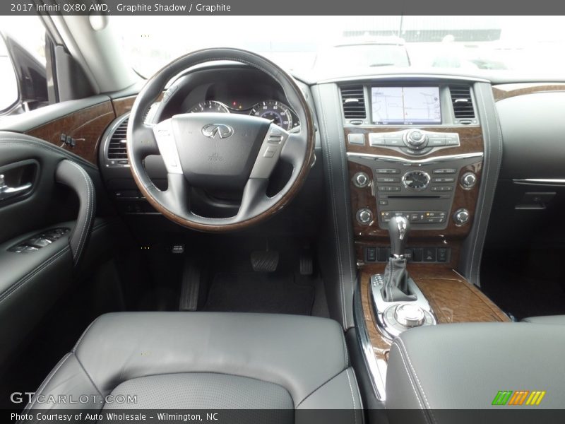 Graphite Shadow / Graphite 2017 Infiniti QX80 AWD