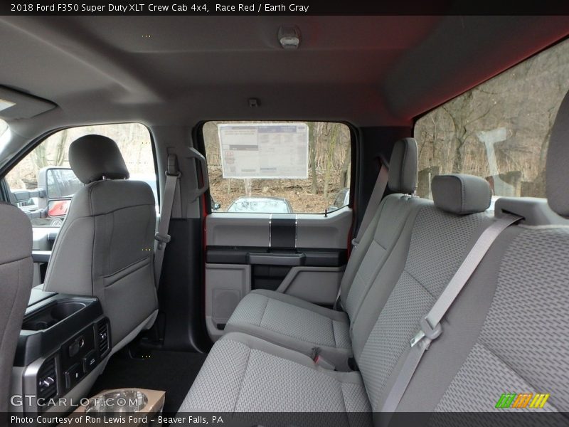 Race Red / Earth Gray 2018 Ford F350 Super Duty XLT Crew Cab 4x4