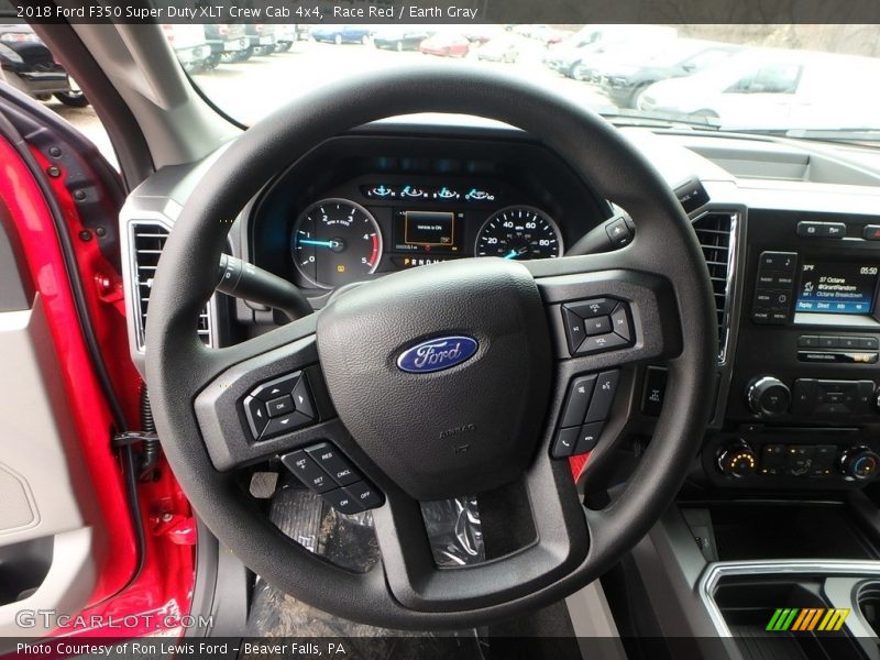 Race Red / Earth Gray 2018 Ford F350 Super Duty XLT Crew Cab 4x4