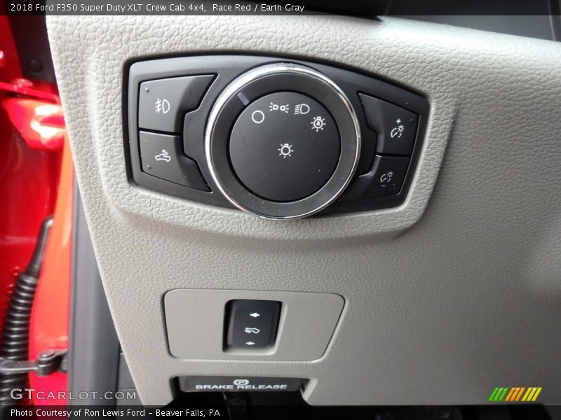 Race Red / Earth Gray 2018 Ford F350 Super Duty XLT Crew Cab 4x4
