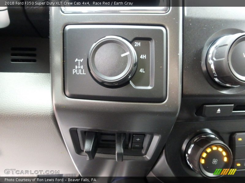 Race Red / Earth Gray 2018 Ford F350 Super Duty XLT Crew Cab 4x4