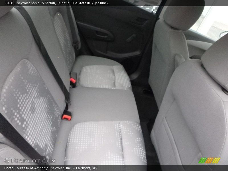 Kinetic Blue Metallic / Jet Black 2018 Chevrolet Sonic LS Sedan