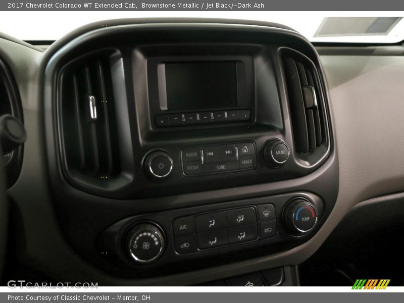 Brownstone Metallic / Jet Black/­Dark Ash 2017 Chevrolet Colorado WT Extended Cab