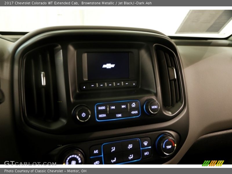 Brownstone Metallic / Jet Black/­Dark Ash 2017 Chevrolet Colorado WT Extended Cab