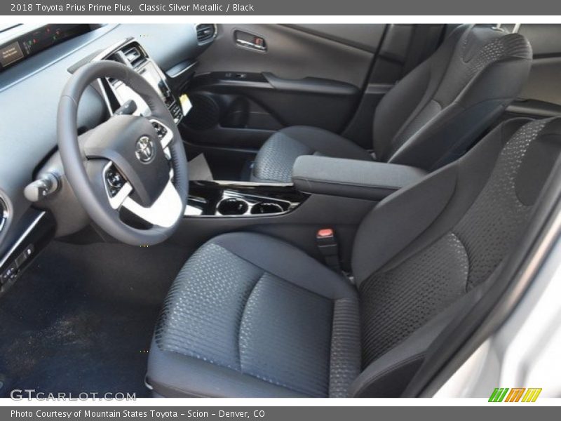 Classic Silver Metallic / Black 2018 Toyota Prius Prime Plus