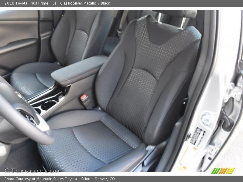 Classic Silver Metallic / Black 2018 Toyota Prius Prime Plus