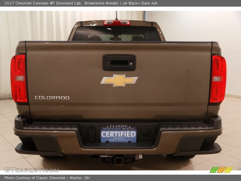 Brownstone Metallic / Jet Black/­Dark Ash 2017 Chevrolet Colorado WT Extended Cab