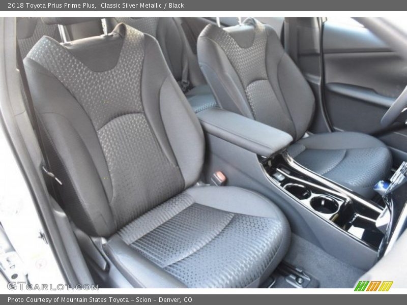 Classic Silver Metallic / Black 2018 Toyota Prius Prime Plus