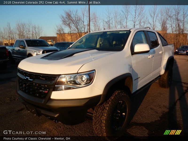 Summit White / Jet Black 2018 Chevrolet Colorado ZR2 Crew Cab 4x4