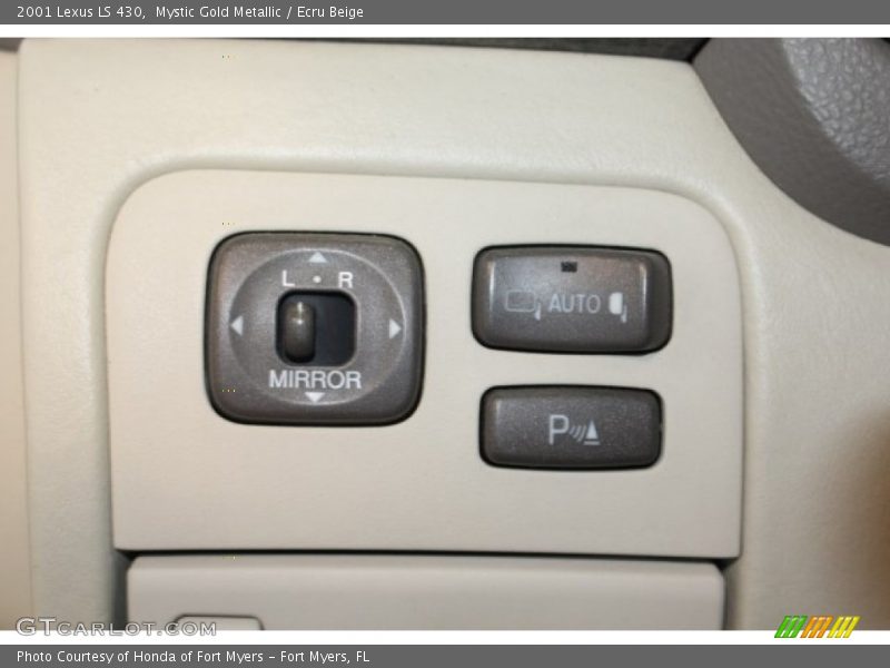 Mystic Gold Metallic / Ecru Beige 2001 Lexus LS 430