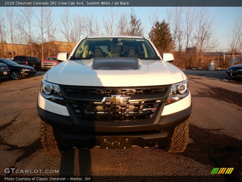 Summit White / Jet Black 2018 Chevrolet Colorado ZR2 Crew Cab 4x4